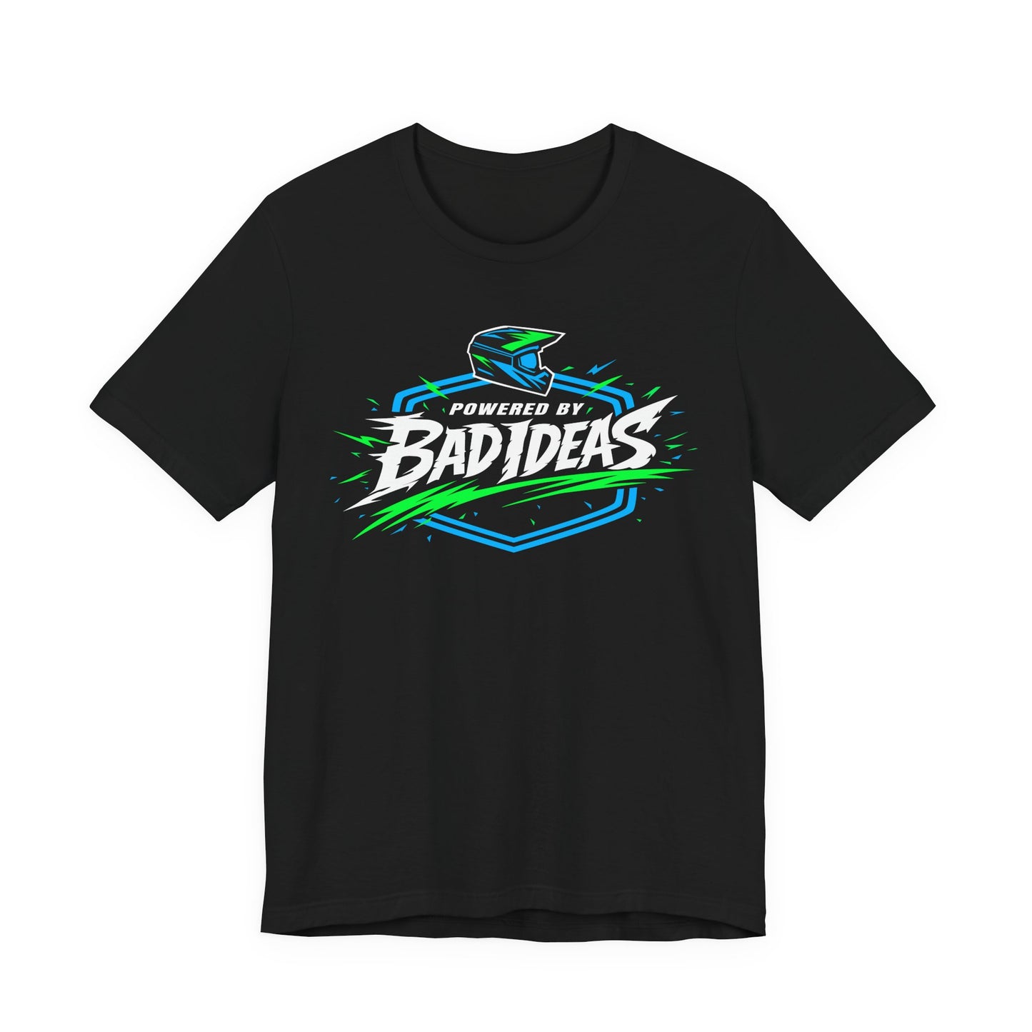 Dirt Bike T-Shirt – Powered by Bad Ideas